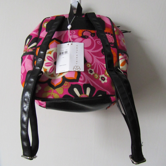 Defective Trina Turk Backpack Bag - Picture 6 of 8